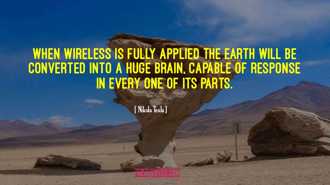 Parts Of The Body quotes by Nikola Tesla