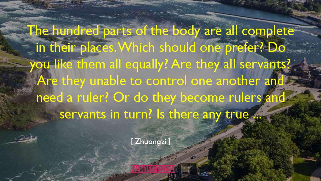 Parts Of The Body quotes by Zhuangzi