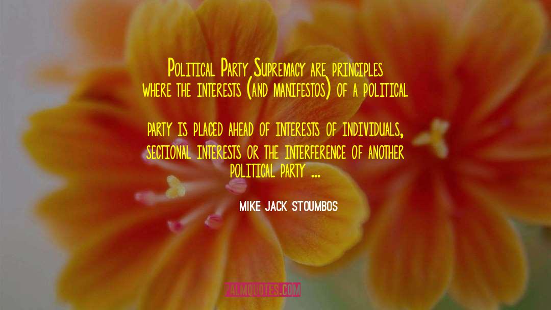 Party Culture quotes by Mike Jack Stoumbos