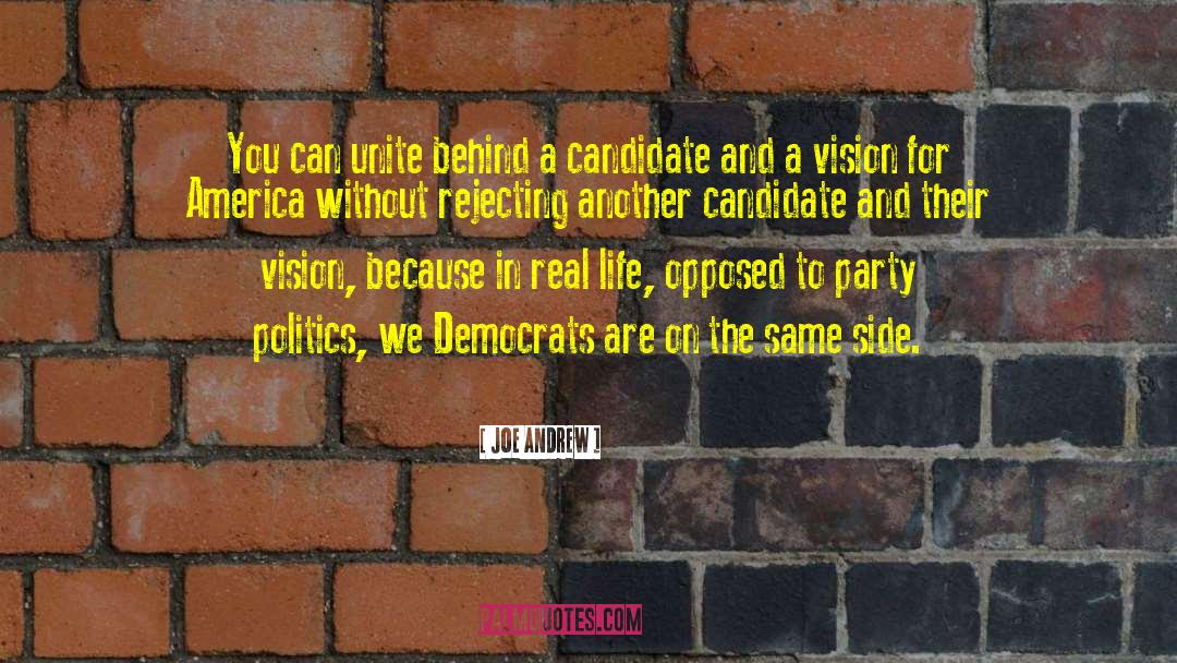 Party Politics quotes by Joe Andrew
