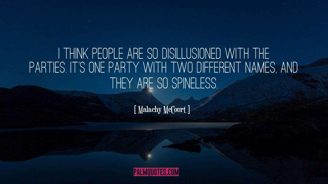 Party quotes by Malachy McCourt