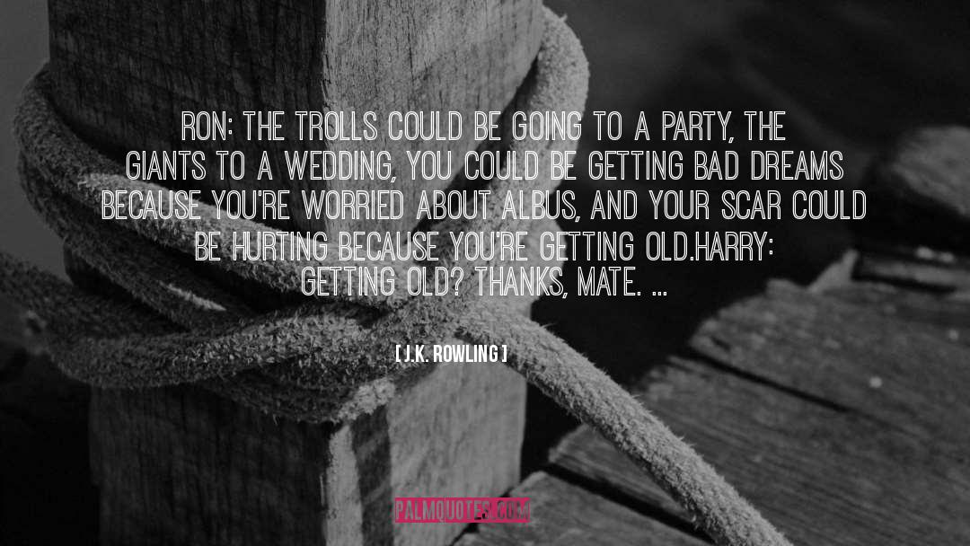 Party quotes by J.K. Rowling