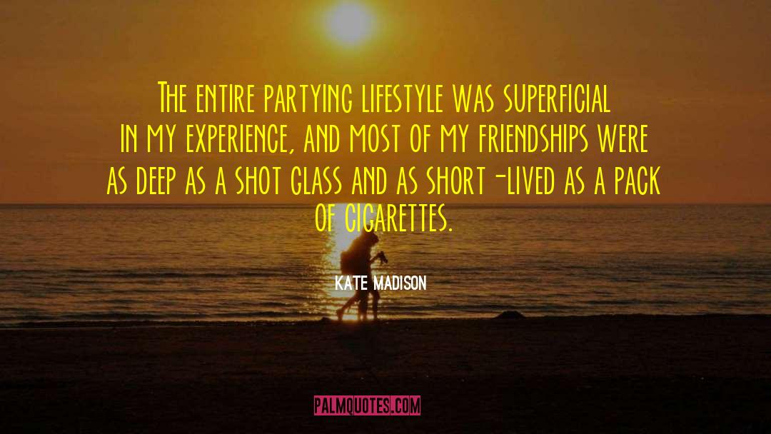 Partying quotes by Kate Madison