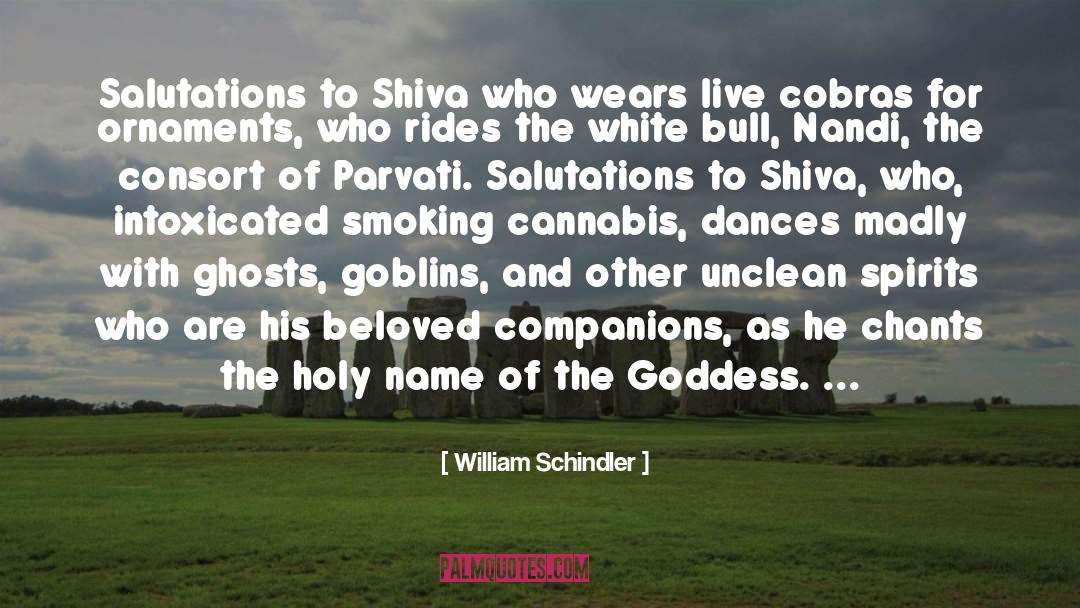 Parvati quotes by William Schindler