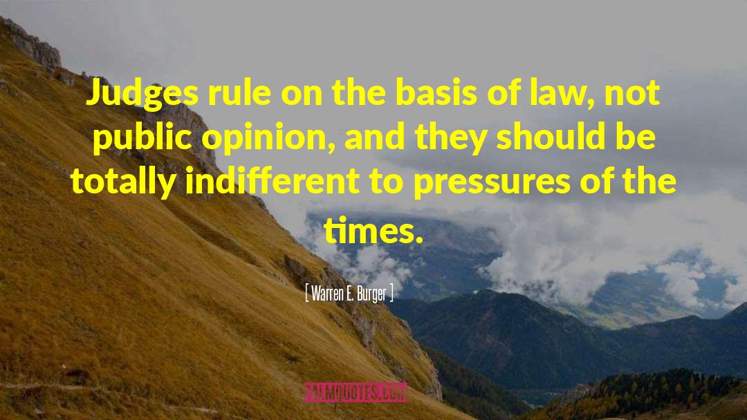 Pasini Law quotes by Warren E. Burger