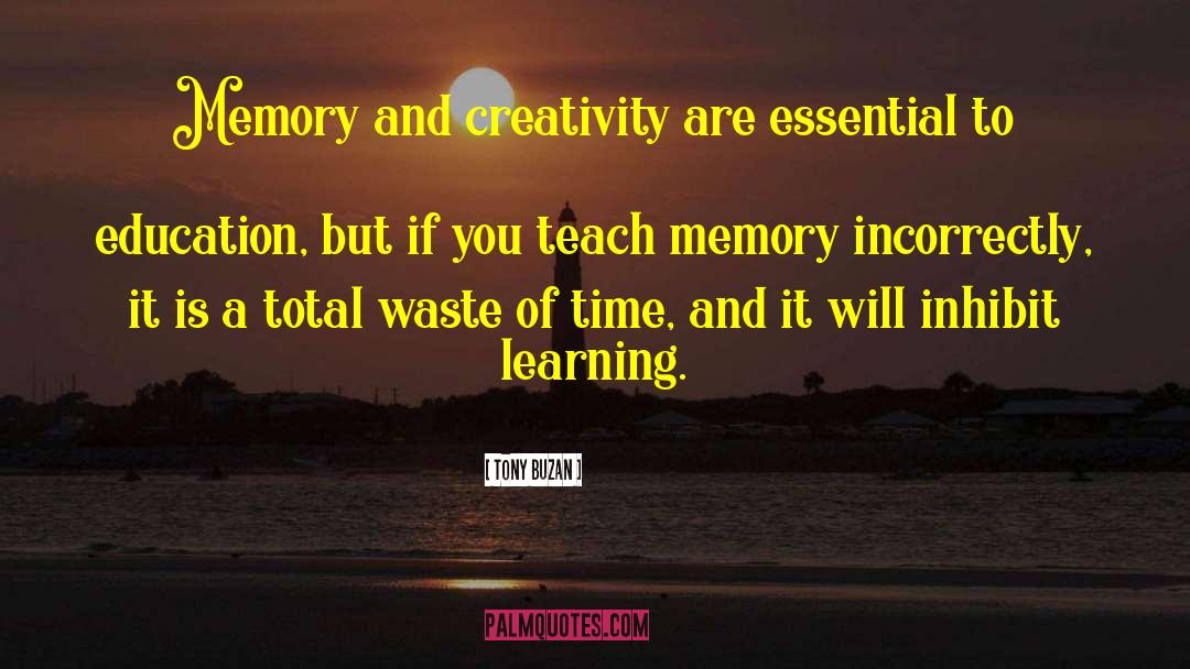Passage Of Time Memories quotes by Tony Buzan