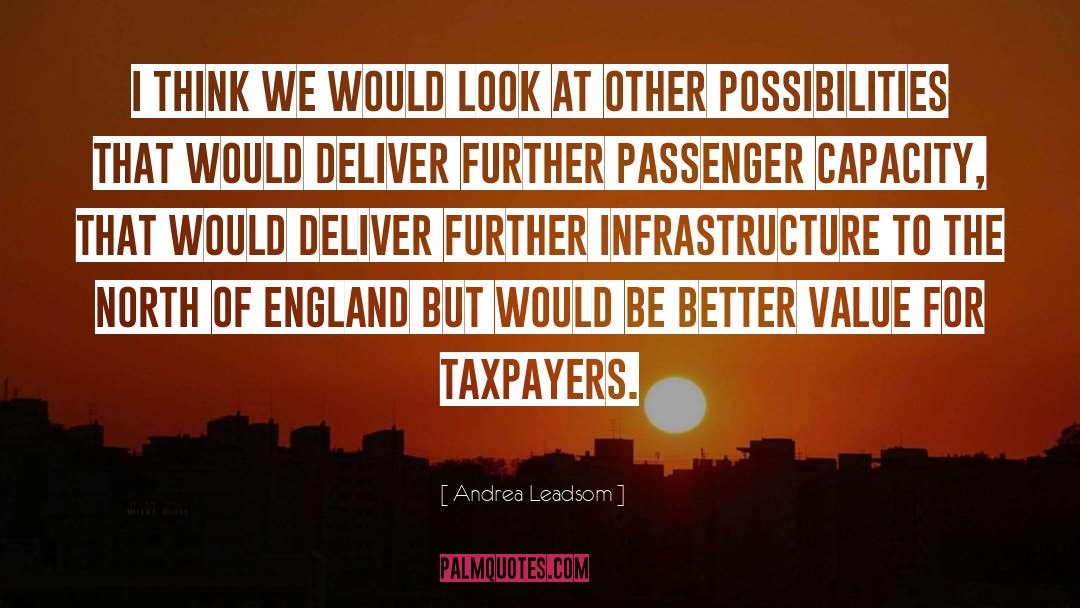 Passenger quotes by Andrea Leadsom