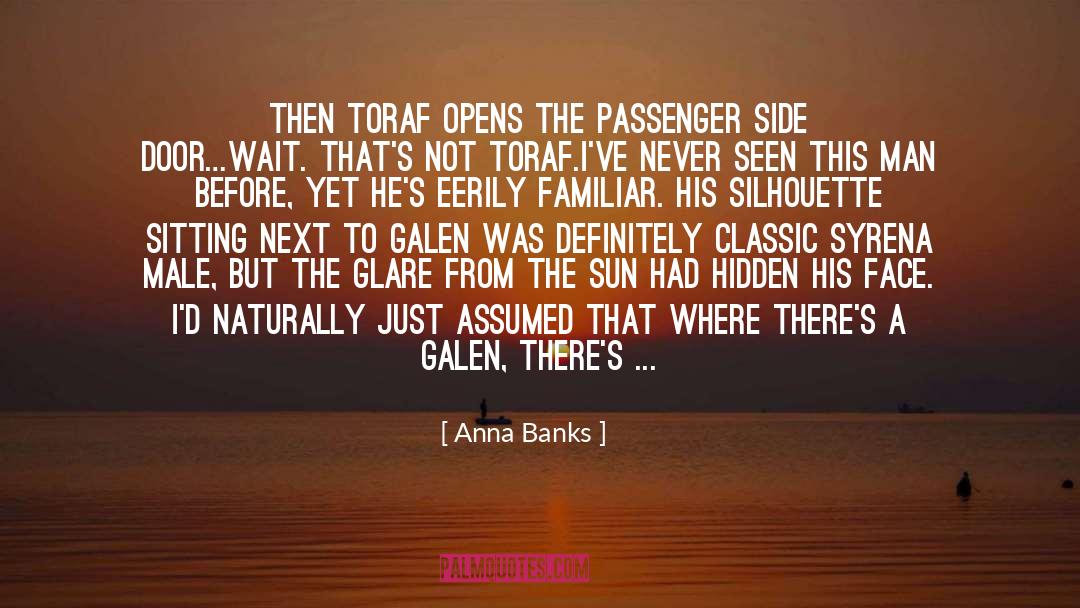 Passenger quotes by Anna Banks