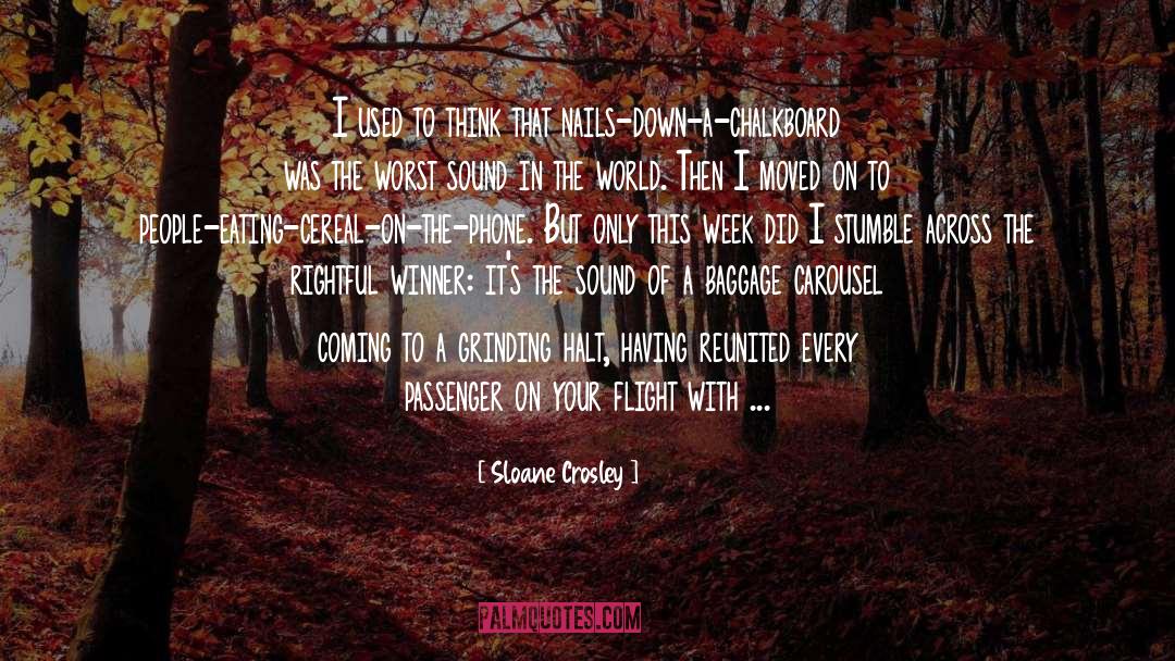 Passenger quotes by Sloane Crosley