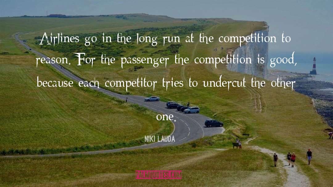 Passenger quotes by Niki Lauda