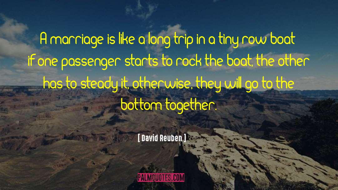 Passenger quotes by David Reuben