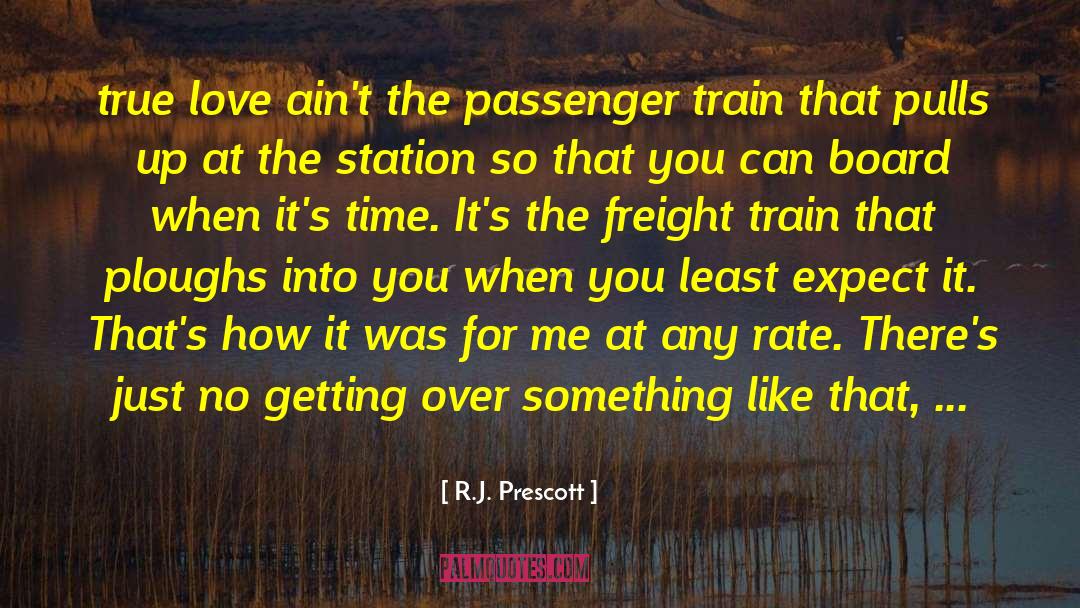 Passenger quotes by R.J. Prescott
