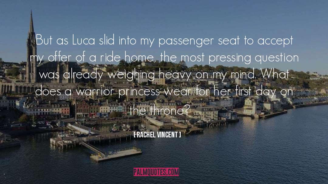 Passenger quotes by Rachel Vincent