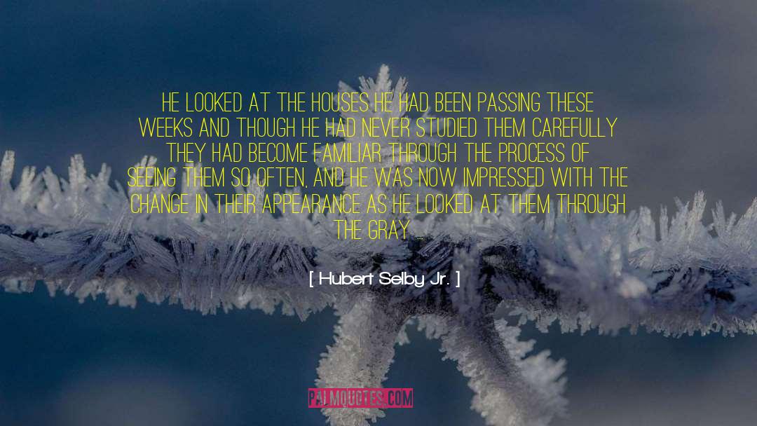 Passing A Test quotes by Hubert Selby Jr.