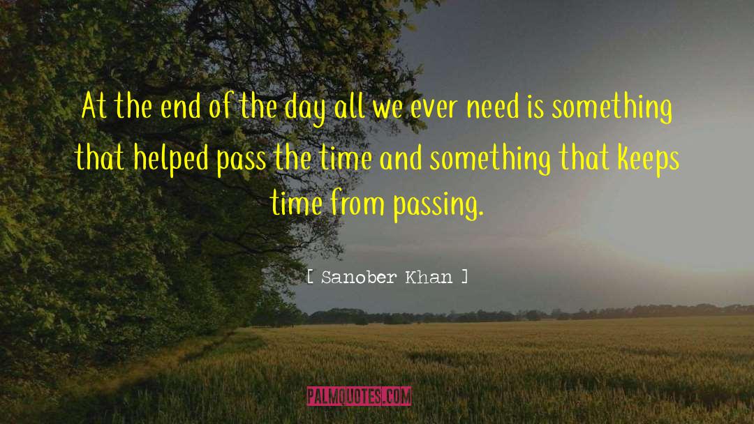 Passing Day quotes by Sanober Khan