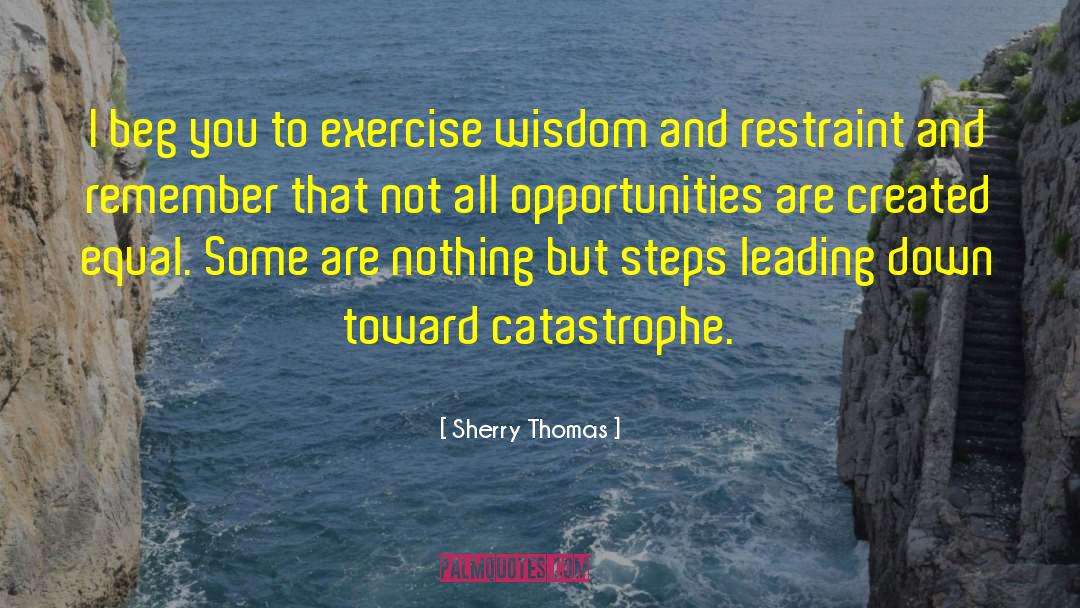 Passing Down Wisdom quotes by Sherry Thomas