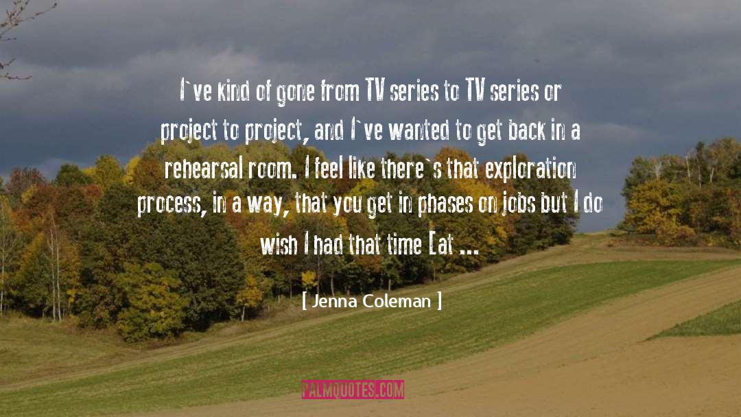 Passing Of Time quotes by Jenna Coleman