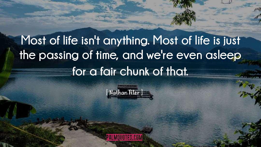 Passing Of Time quotes by Nathan Filer
