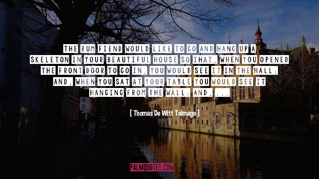 Passing Over quotes by Thomas De Witt Talmage