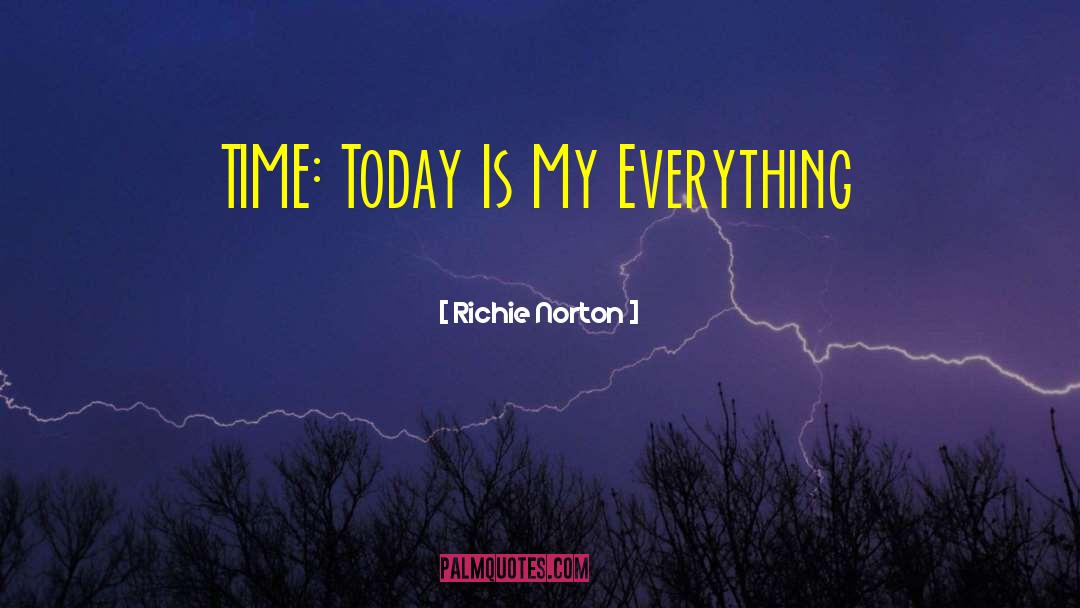 Passing Over quotes by Richie Norton