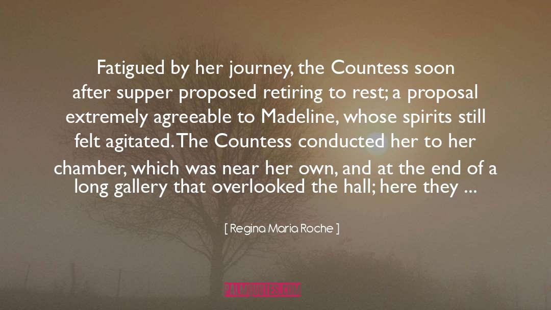 Passing quotes by Regina Maria Roche