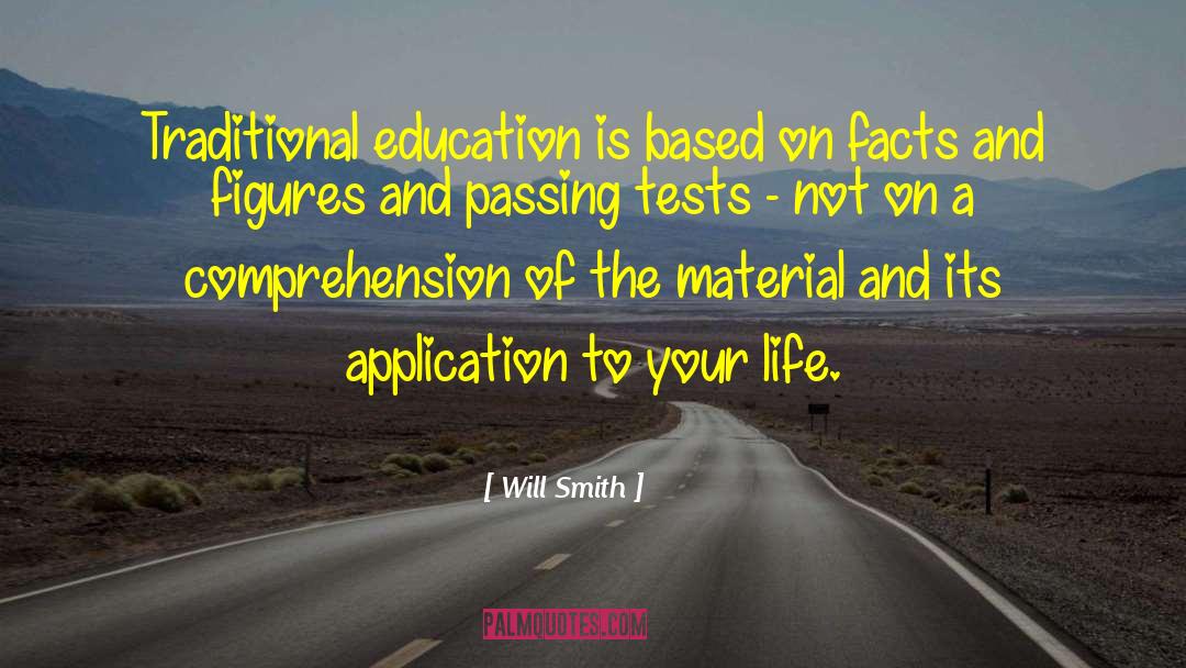 Passing Tests quotes by Will Smith