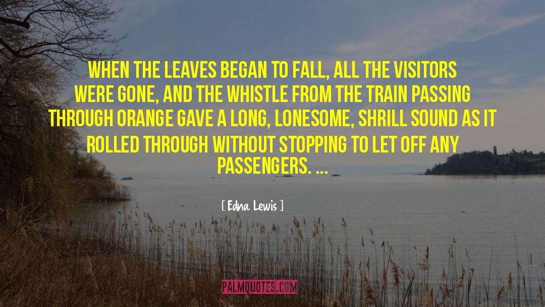 Passing Through quotes by Edna Lewis