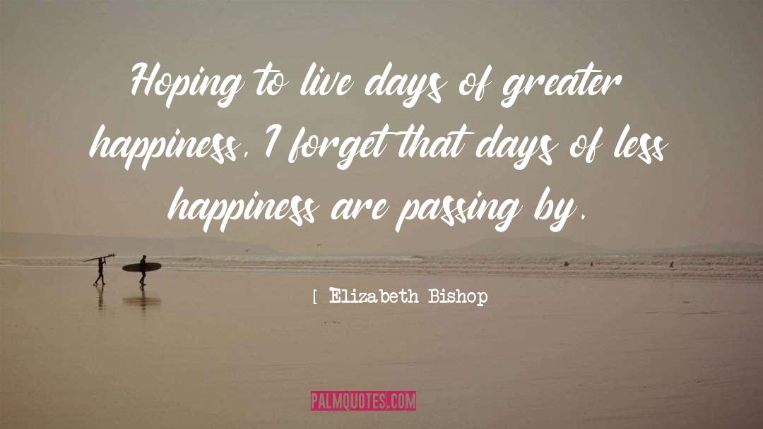 Passings quotes by Elizabeth Bishop