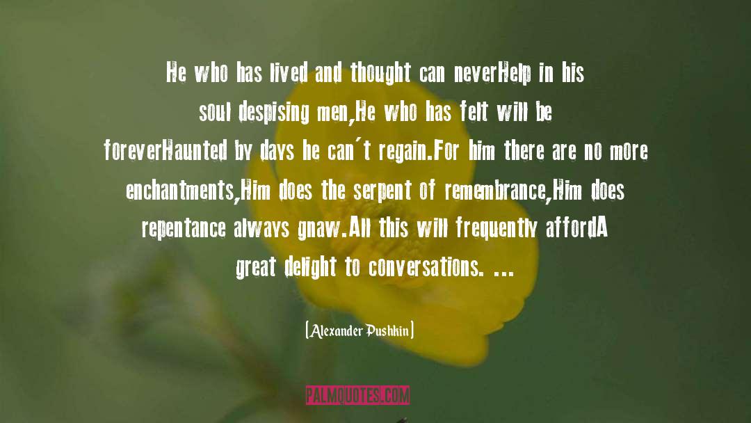 Passion For Him quotes by Alexander Pushkin