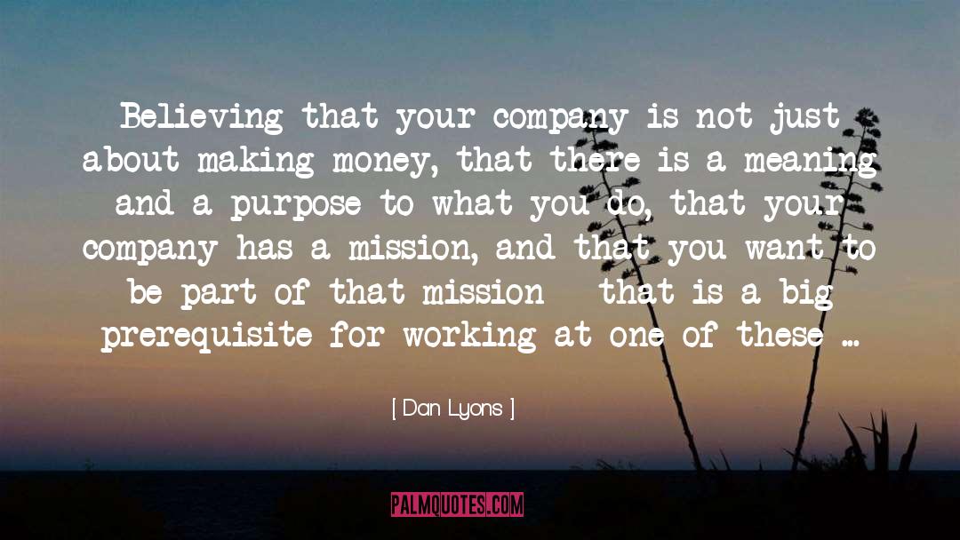 Passion For What You Do quotes by Dan Lyons