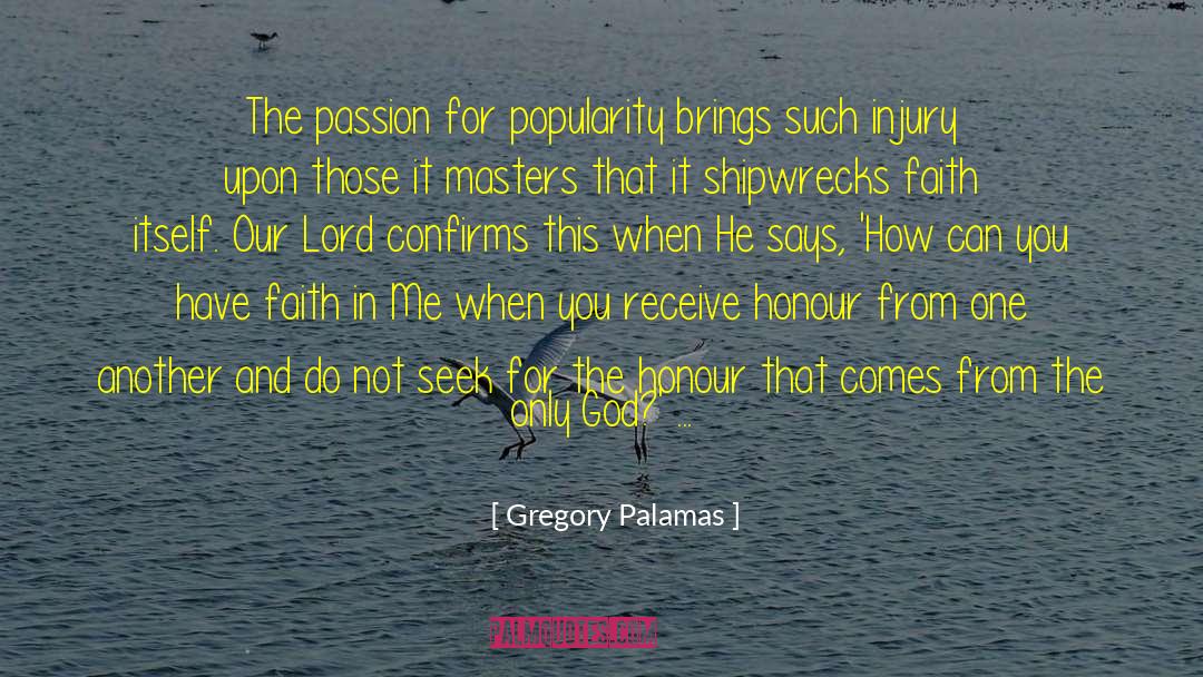 Passion For Work quotes by Gregory Palamas