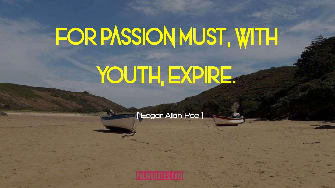 Passion For Work quotes by Edgar Allan Poe