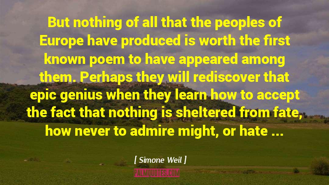 Passion To Learn quotes by Simone Weil