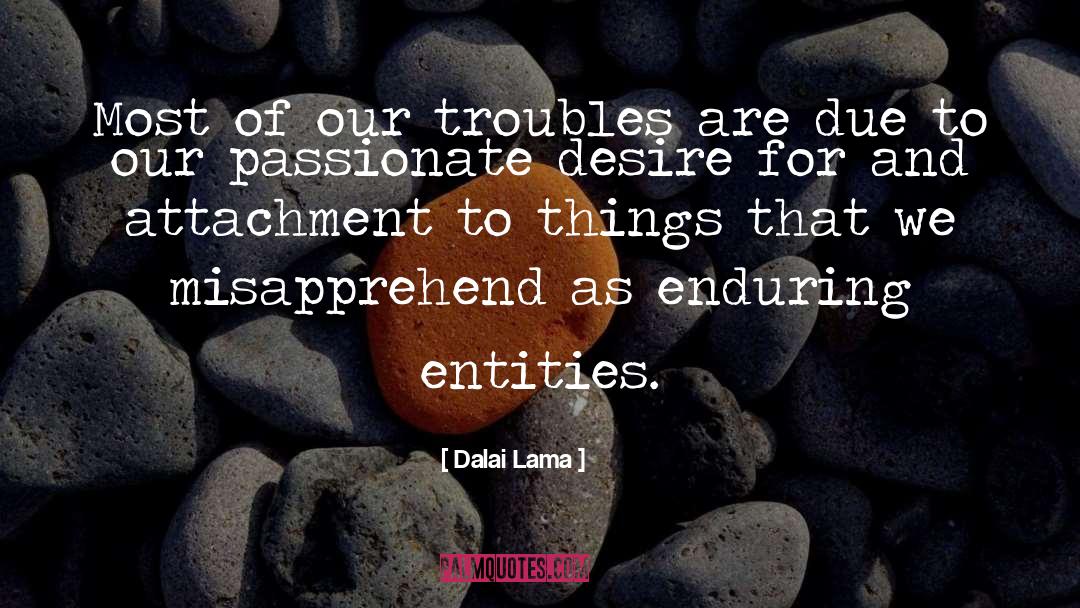 Passionate Desire quotes by Dalai Lama