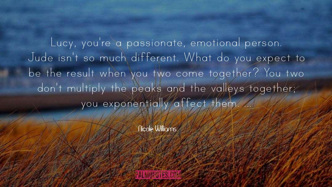 Passionate quotes by Nicole Williams