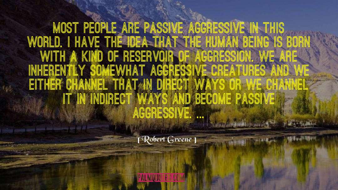 Passive Aggressive quotes by Robert Greene