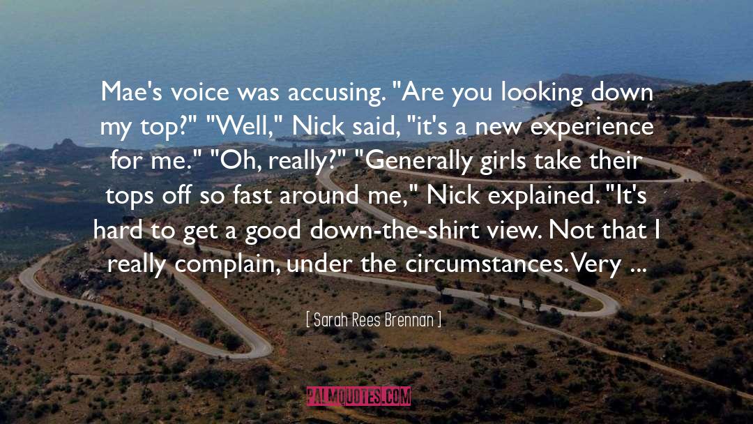 Passive Voice quotes by Sarah Rees Brennan