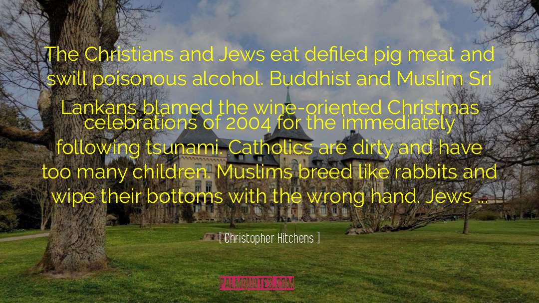 Passover Seder quotes by Christopher Hitchens