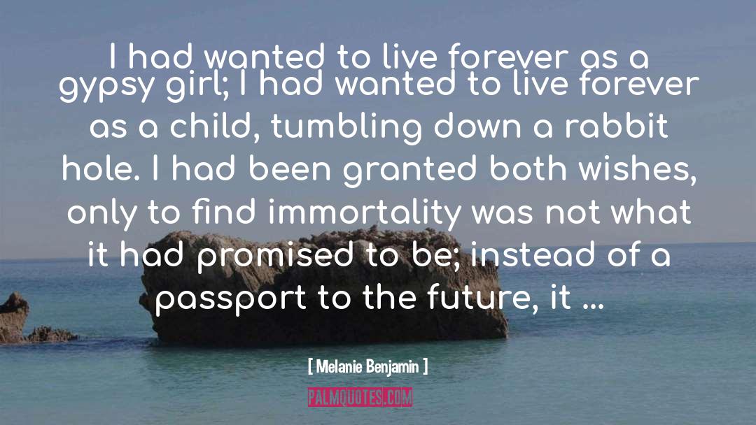 Passport quotes by Melanie Benjamin