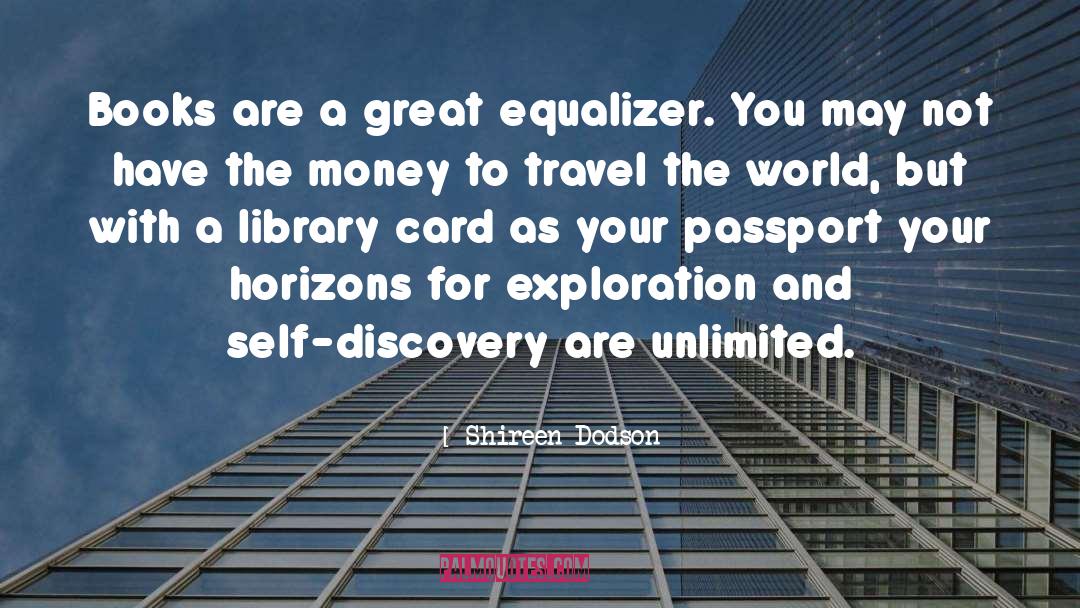 Passport quotes by Shireen Dodson