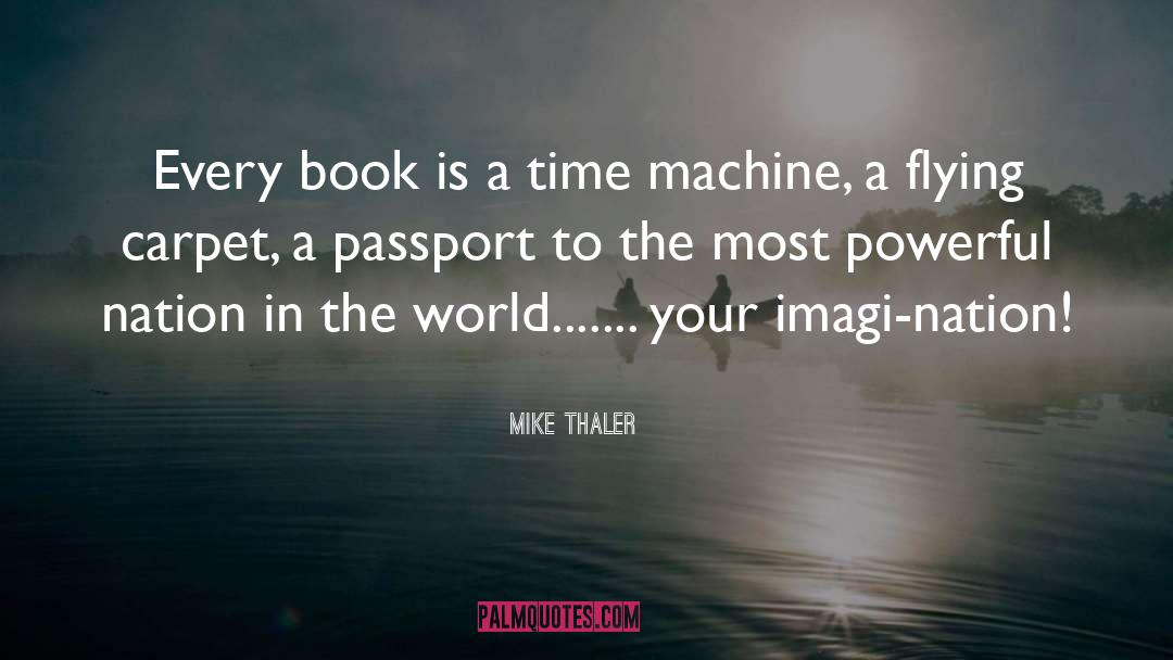 Passport quotes by Mike Thaler