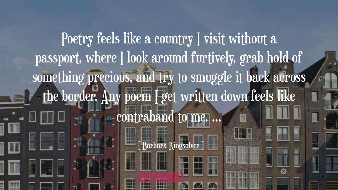 Passport quotes by Barbara Kingsolver