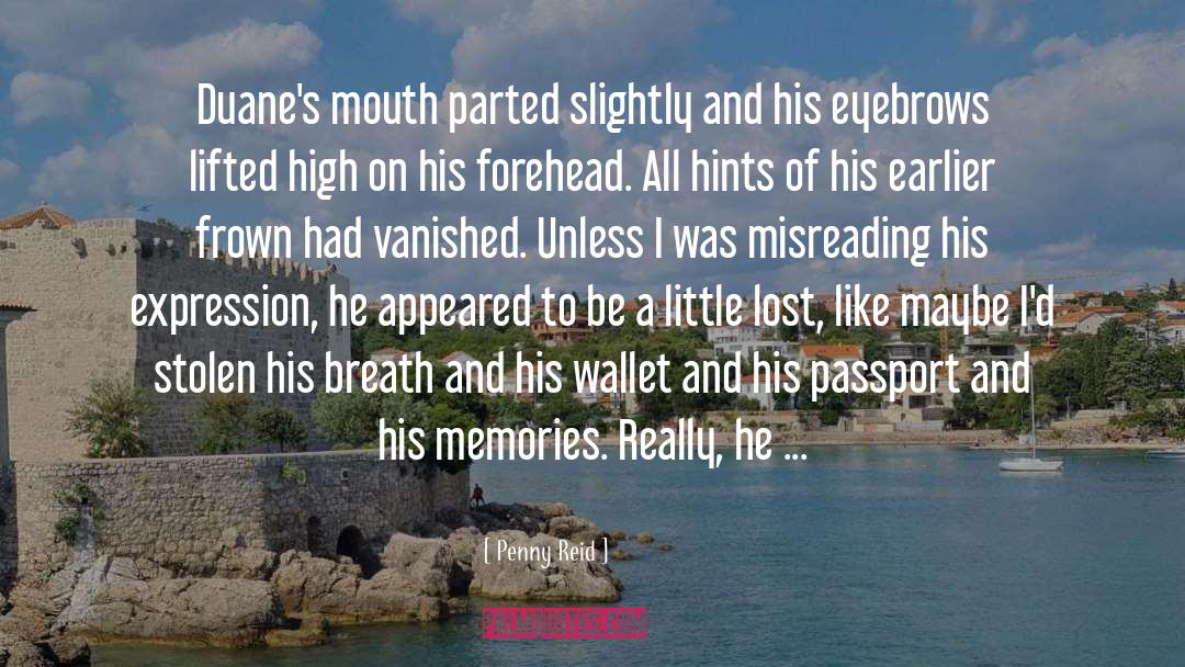 Passport quotes by Penny Reid