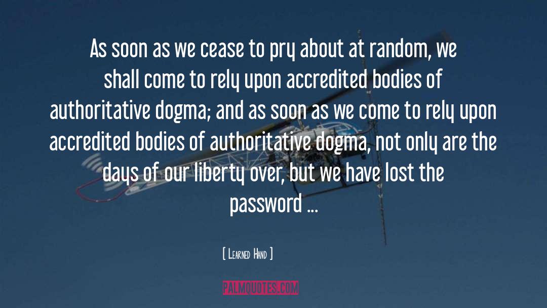 Password quotes by Learned Hand