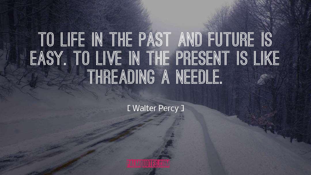 Past And Future quotes by Walter Percy