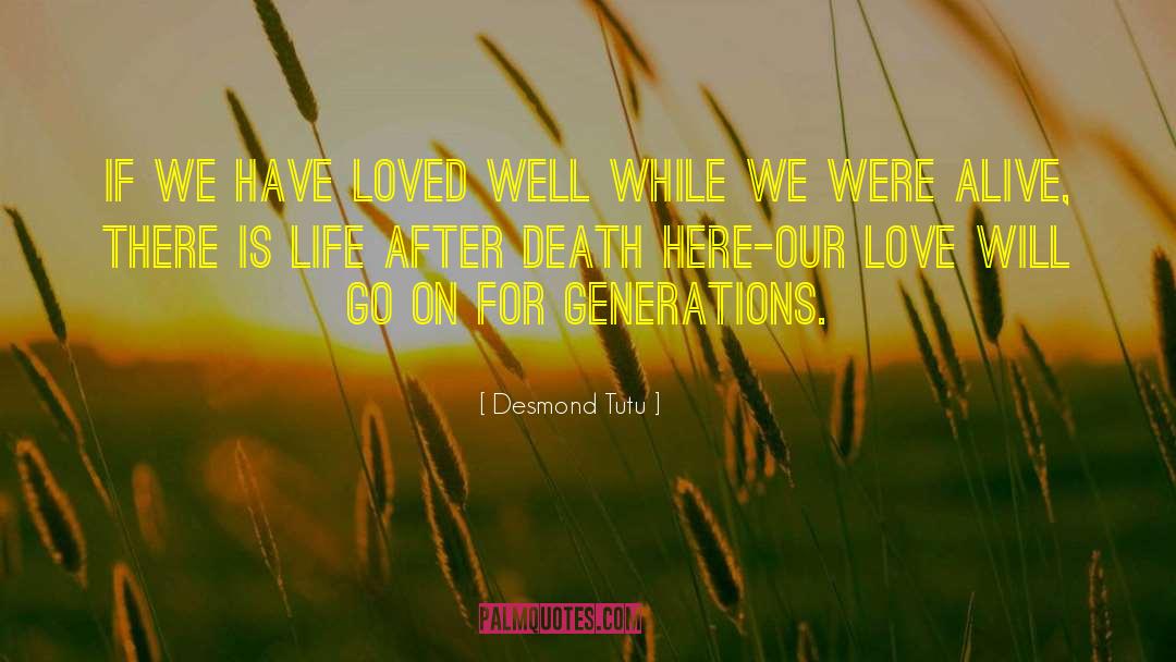 Past Generations quotes by Desmond Tutu