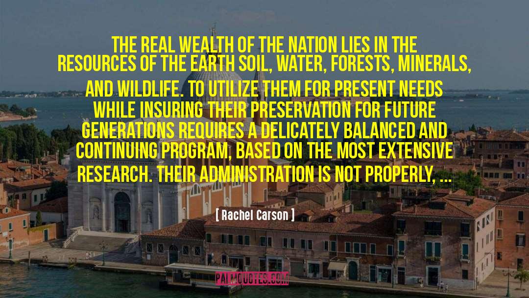 Past Generations quotes by Rachel Carson