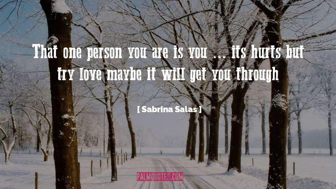 Past Hurts quotes by Sabrina Salas
