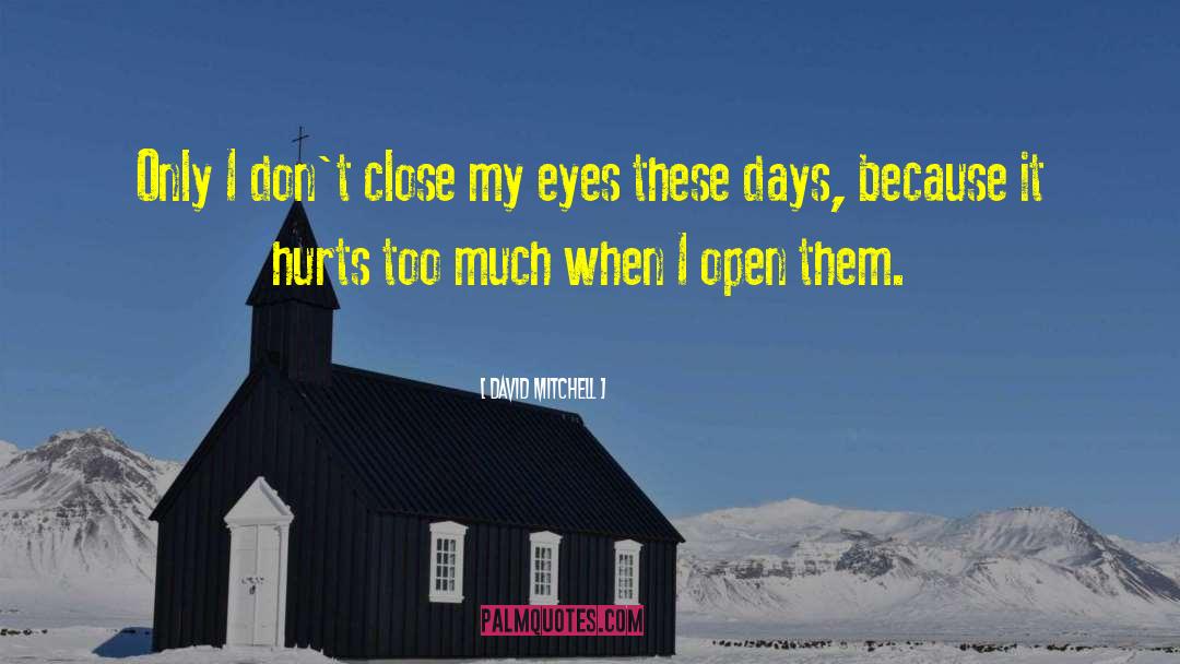 Past Hurts quotes by David Mitchell