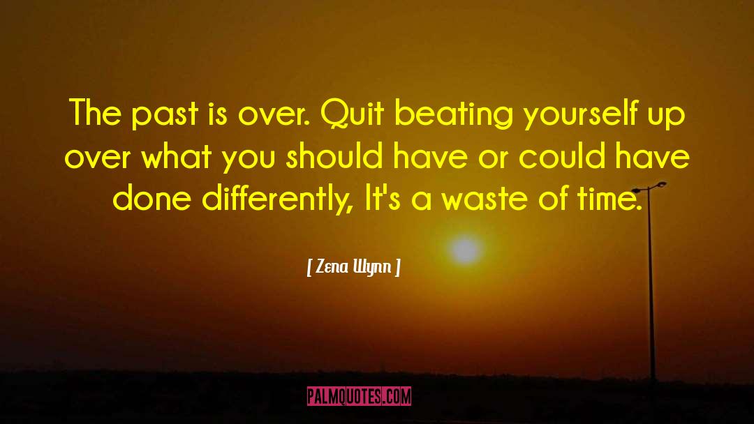Past Is Over quotes by Zena Wynn